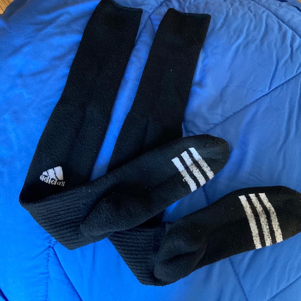 Adidas youth soccer socks - for ages 5-9 ONE PAIR LEFT
